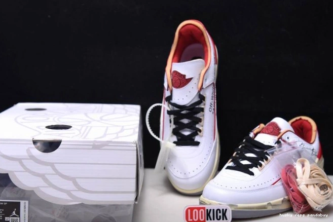 Cheap Husky Off-White Retro White Red Low 2 SP DJ4375-106 Jordan 0824
